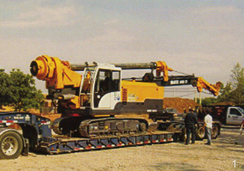 Фотография транспортировки Буровой установки Bauer MBG-12 